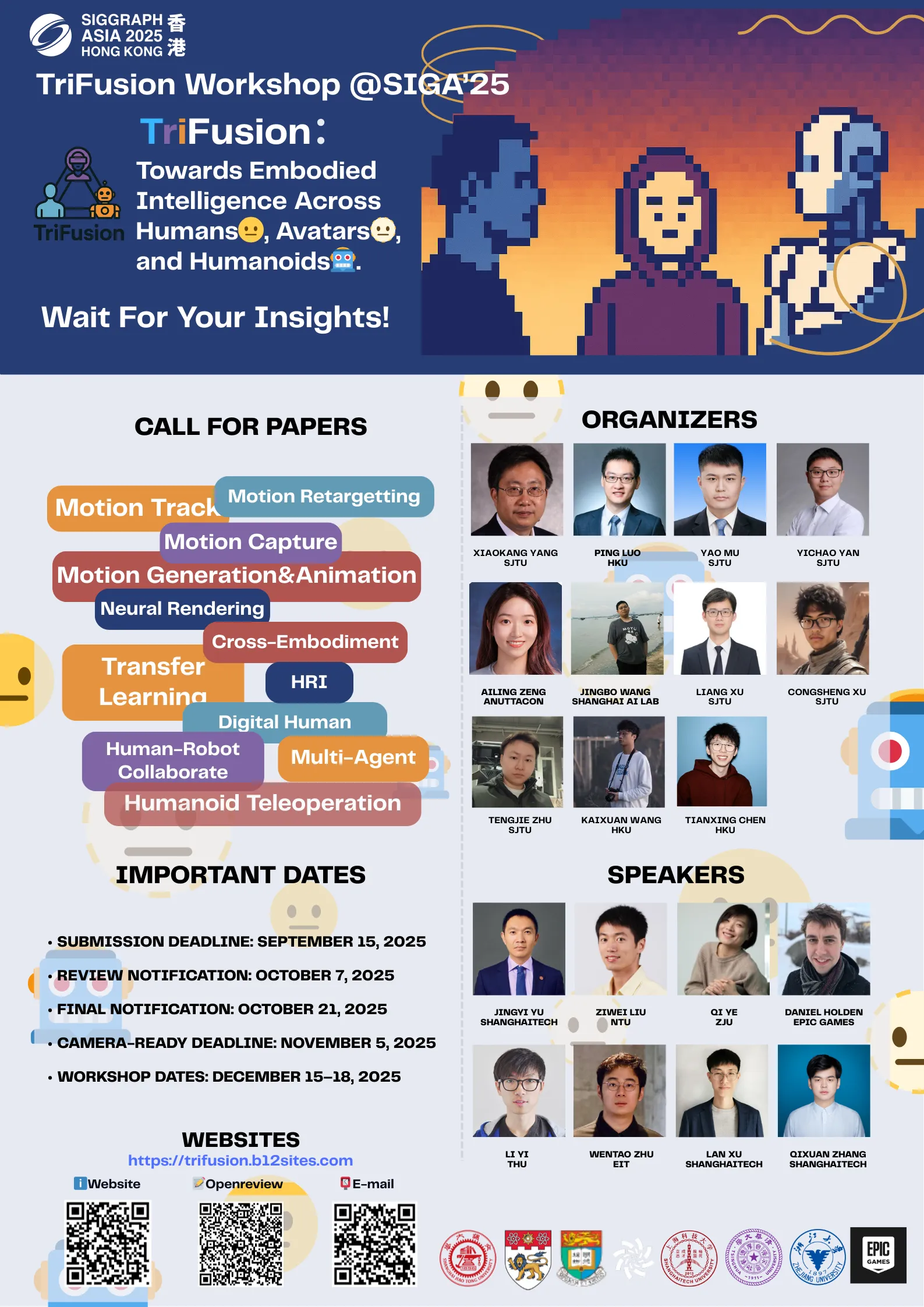 TriFusion 2025 @ SIGGRAPH ASIA
